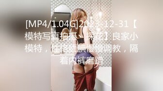 [MP4/1.04G]2023-12-31【模特写真拍摄丶探花】良家小模特，性格腼腆慢慢调教，隔着内裤磨蹭