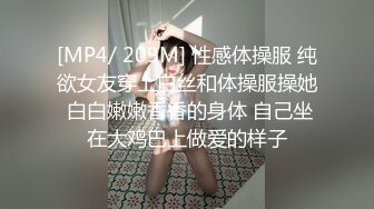 [MP4/ 209M] 性感体操服 纯欲女友穿上白丝和体操服操她 白白嫩嫩香香的身体 自己坐在大鸡巴上做爱的样子