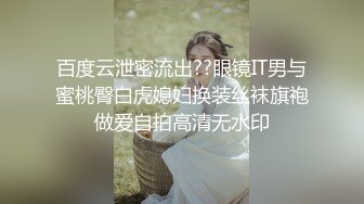 百度云泄密流出??眼镜IT男与蜜桃臀白虎媳妇换装丝袜旗袍做爱自拍高清无水印