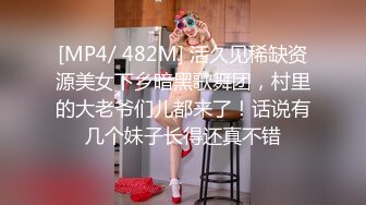 [MP4/ 482M] 活久见稀缺资源美女下乡暗黑歌舞团，村里的大老爷们儿都来了！话说有几个妹子长得还真不错