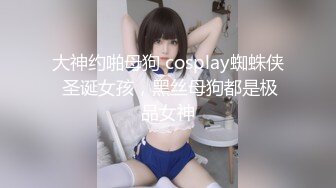 大神约啪母狗 cosplay蜘蛛侠 圣诞女孩，黑丝母狗都是极品女神